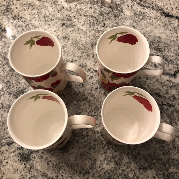 New MONET Rare Fine Bone China Vintage mug set 💋 - Picture 8 of 10